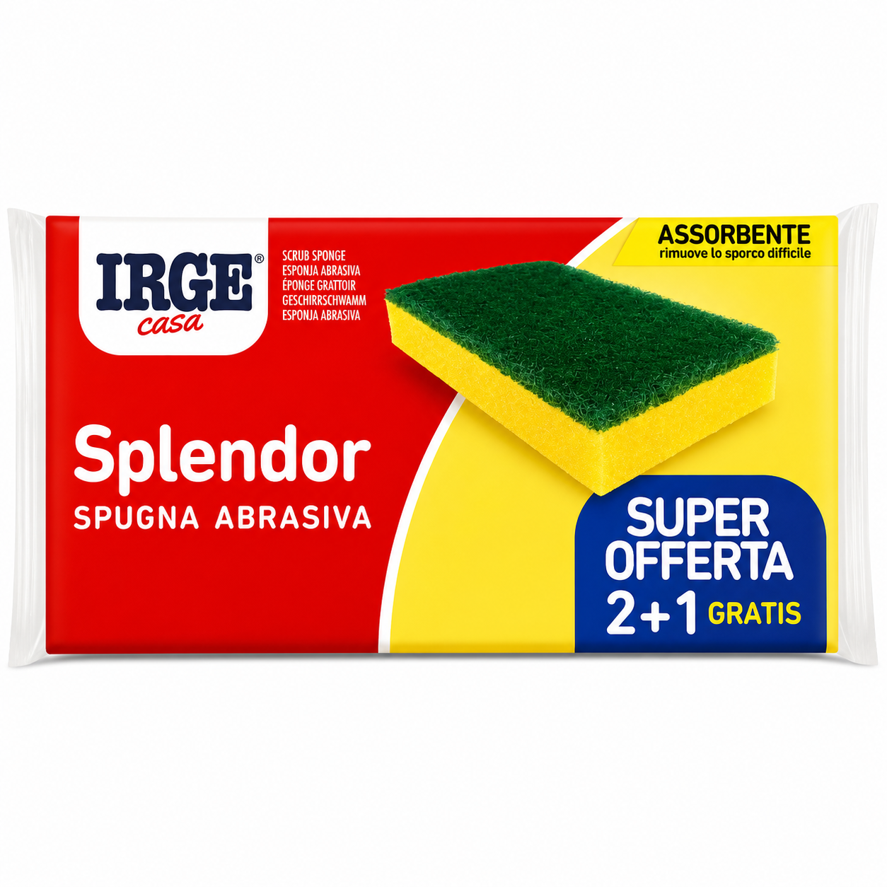 Irge Splendor Spugna Abrasiva | 3pz
