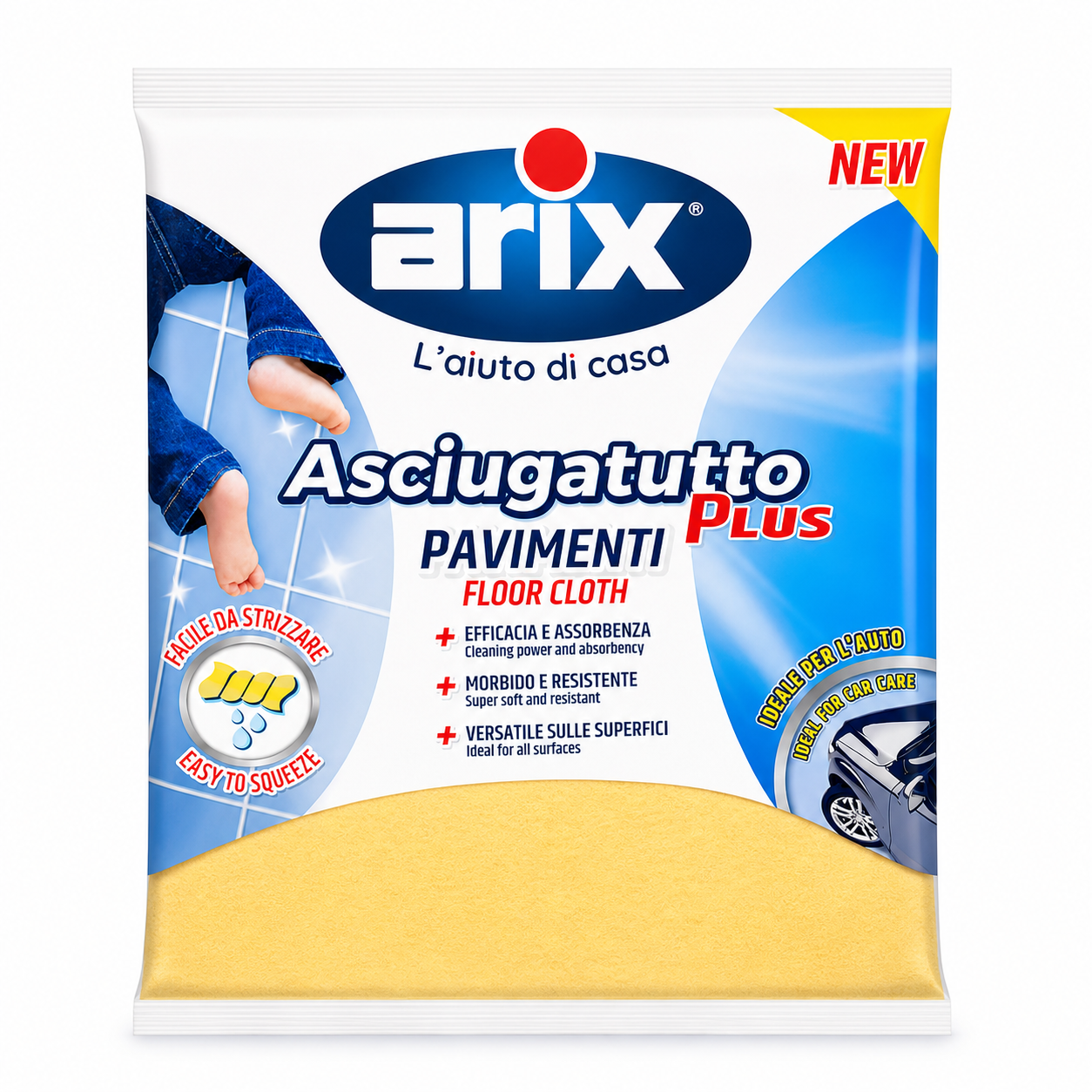 Arix Asciugatutto Plus Panno Pavimenti