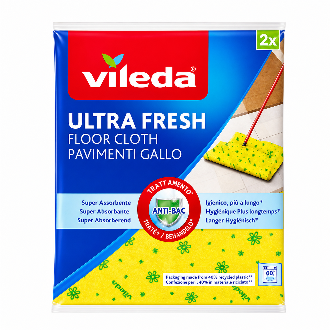 Vileda Ultra Fresh Panno Pavimenti