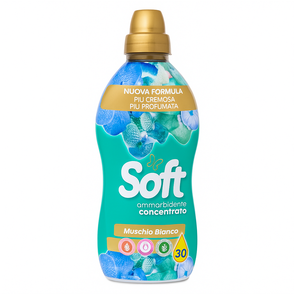 Soft Muschio Bianco | 30 lavaggi