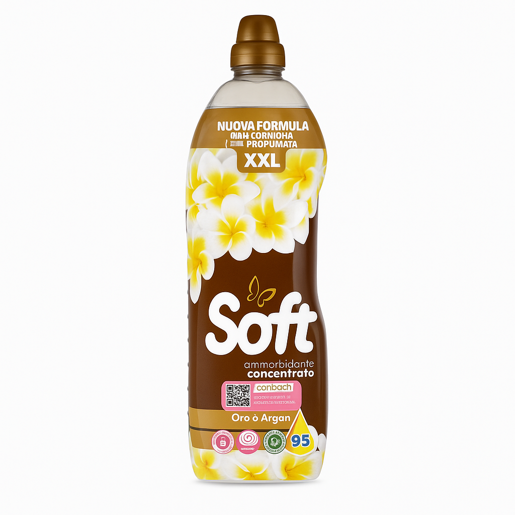 Soft Oro e Argan | 95 lavaggi