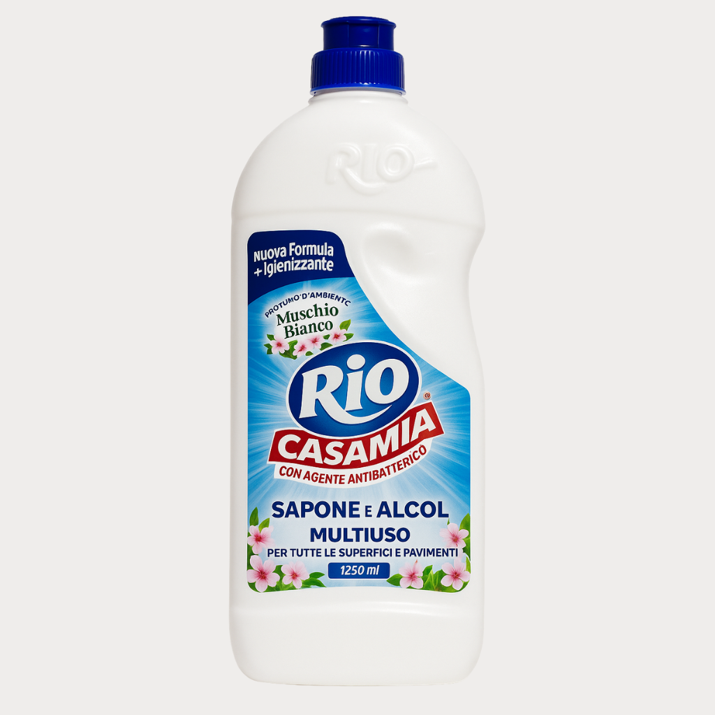 Rio Casamia Sapone e Alcol Multiuso Muschio Bianco | 1,25 L