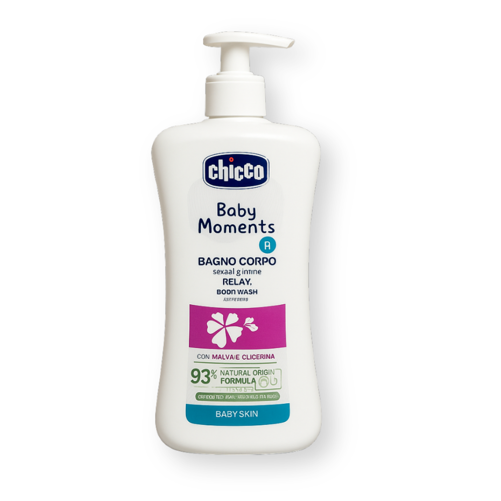 Chicco Baby Moments Bagno Corpo Relax con Malva e Glicerina | 500 ml