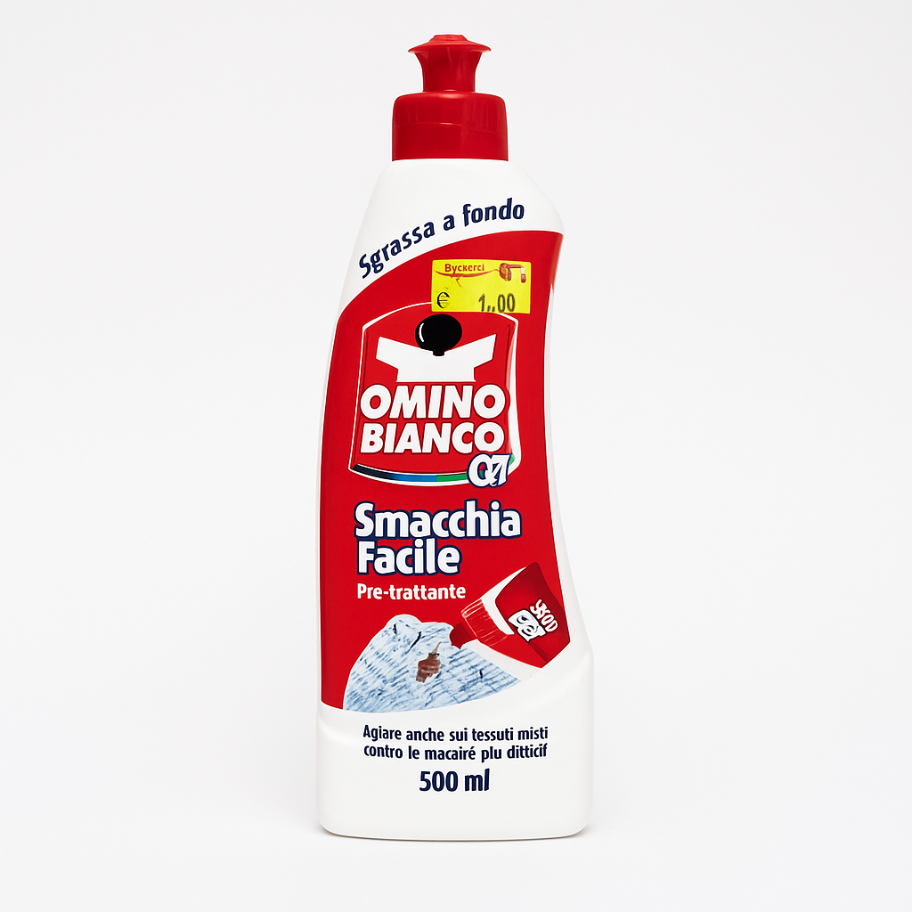 Omino Bianco Smacchia Facile Pre-trattante | 500 ml